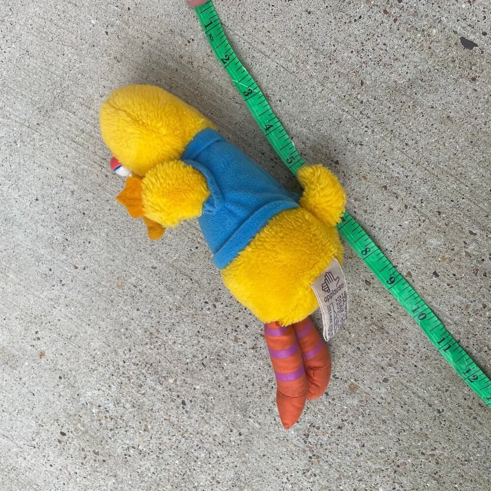 VINTAGE Big Bird 10" Sesame Street Applause 1981 Plush Toy Stuffed Animal - Picture 7 of 7